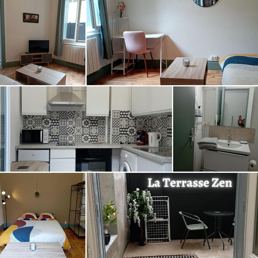 La Terrasse Zen Dacher - Superbe Appartement 30 M2 Tout Equipe Avec Terrasse Coeur Vichy Proche Gare Thermes Cures Exterior foto